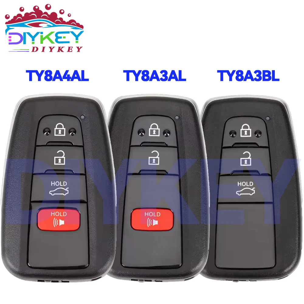 

Универсальный умный пульт Autel IKEYTY8A3AL/TY8A3BL/TY8A4AL для Toyota Style 3/4 кнопки 8A 315/433 МГц для Autel KM100 IM508 IM608