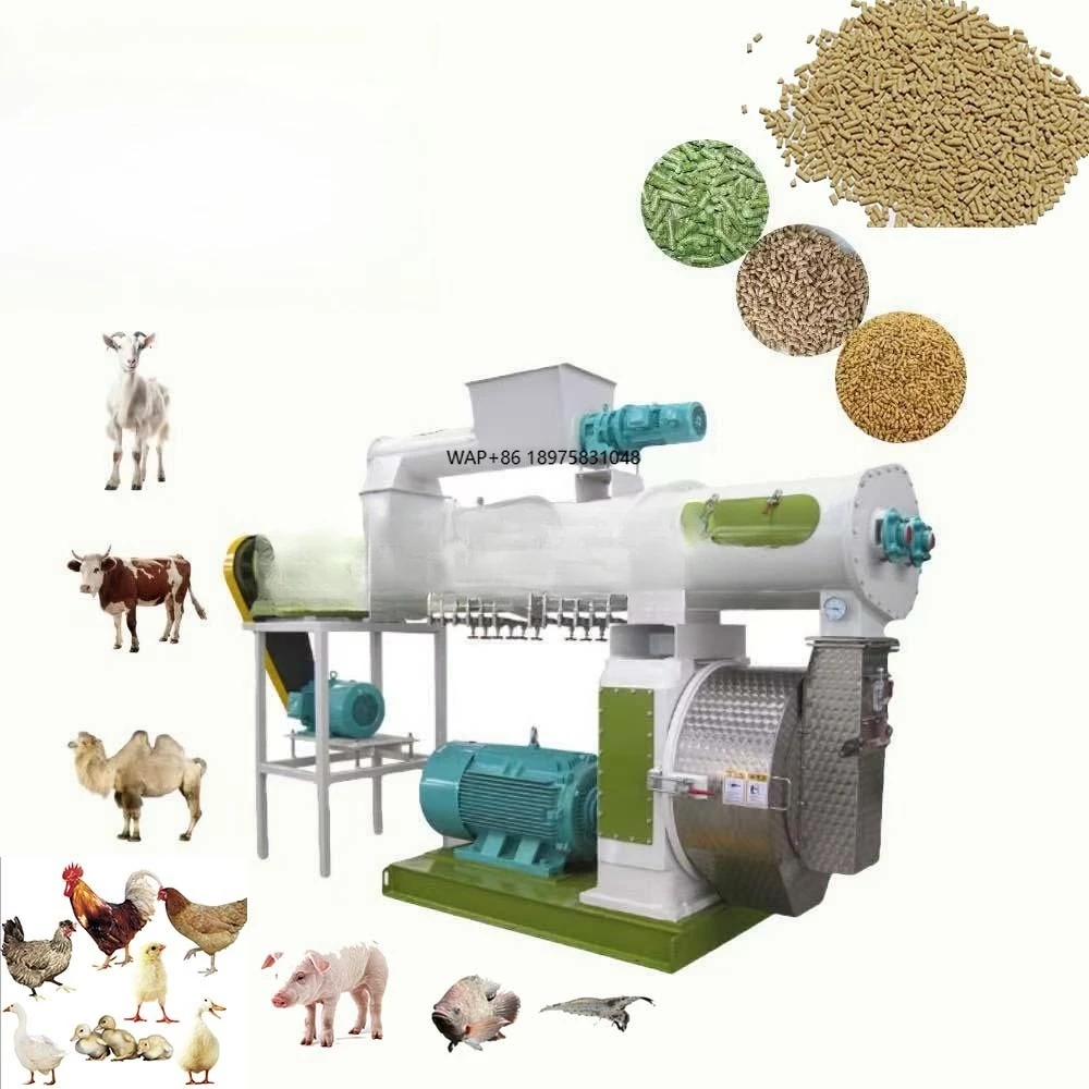 Livestock and poultry machinery pellet machine Animal food pelletizer Poultry chicken feed pellet machine