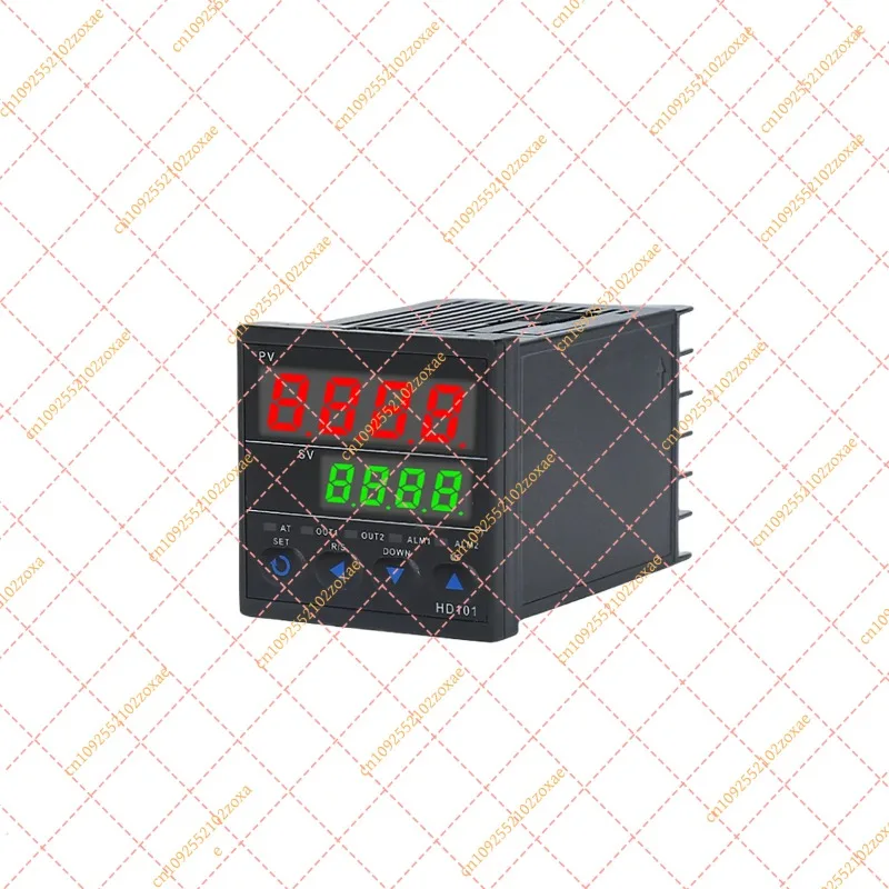 2025 Industrial Thermoregulator Temp Controller Max 1372C Dual Display Alarm Relay Output High Precision Heating Device