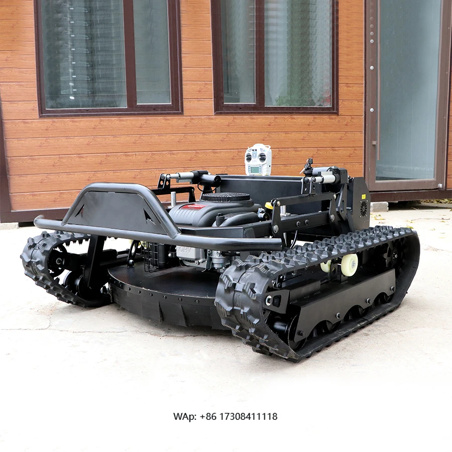 Industrial grade 24v remote control excavator lawn mower engine flail mower lawn mower