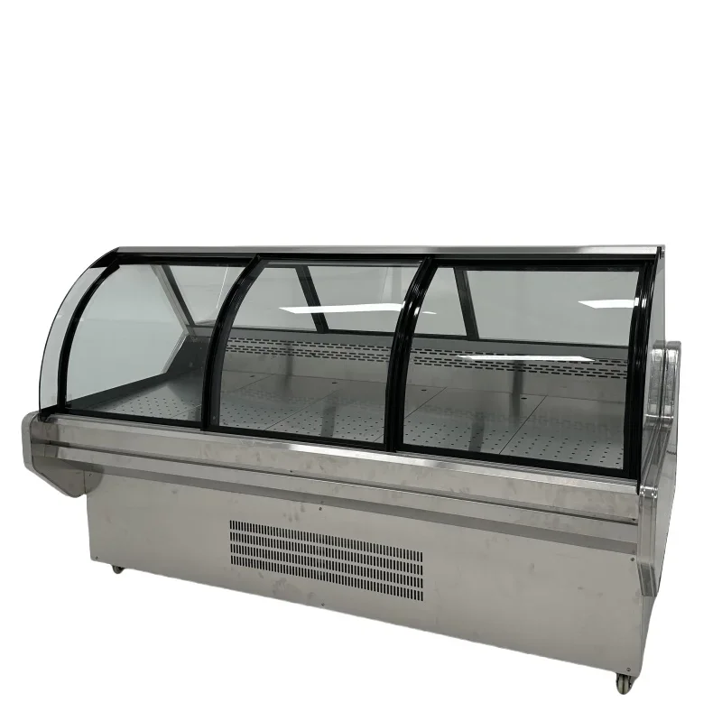 #Commercial Supermarket Deli Butcher Shop Display Refrigerator Freezer Meat Chiller