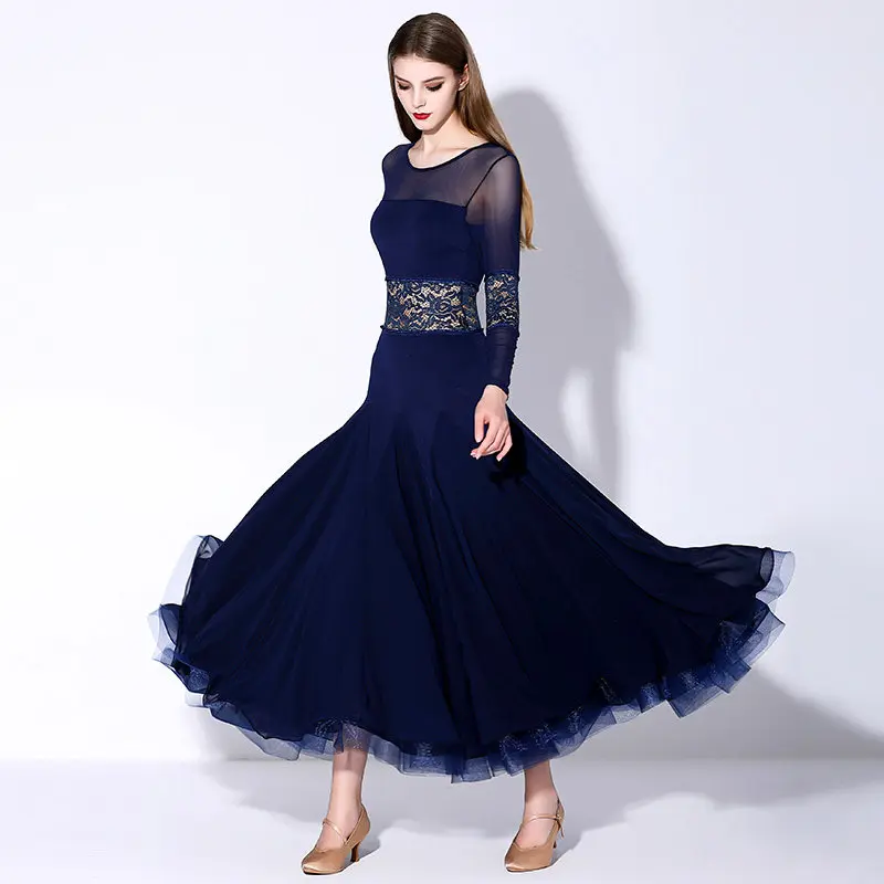 robe-de-danse-moderne-personnalisee-pour-adulte-tenue-d'entrainement-de-valse-a-manches-longues-bleu-marine-standard-robes-de-competition-de-danse-de-salon
