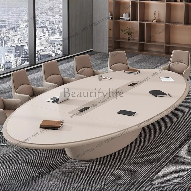 

Современный овальный конференц-стол от 220 до 800 см, стол для конференц-залов, стол для тренингов, офисные столы, офисная мебель