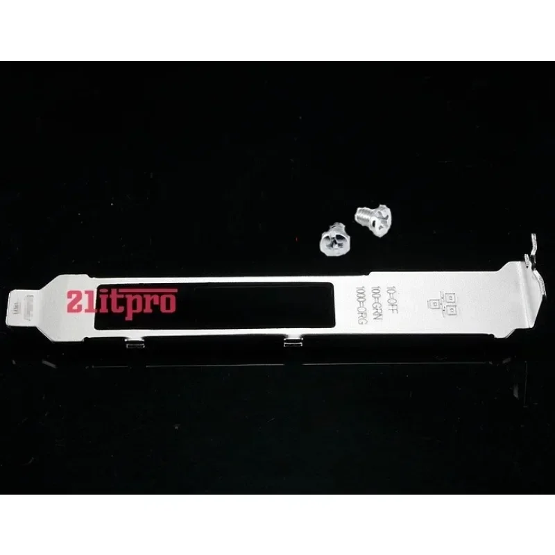 IO I/O Kalkanı Ağ Kartı Bölmesi INTEL I340-T4 E1G44HT NH82580EB Tam Yükseklik Çerçeve Boş Arka Plaka