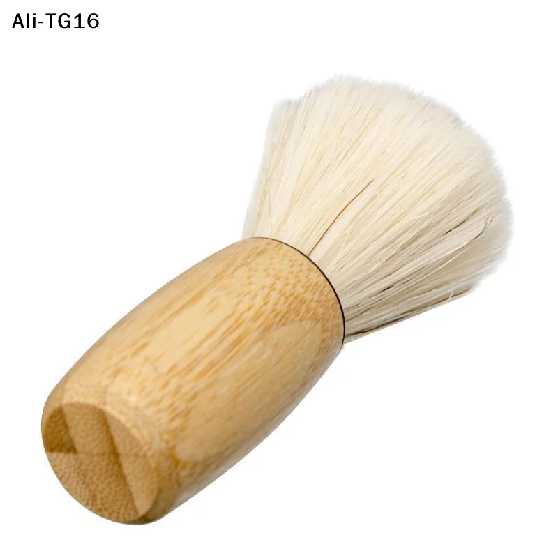 【A31】1 Pcs Beard Shaving Brush Makeup Brushes Wooden Handle Bristle Hair Salon Barber Soap Foam Shave Men Facial Cleaning Tools view 4