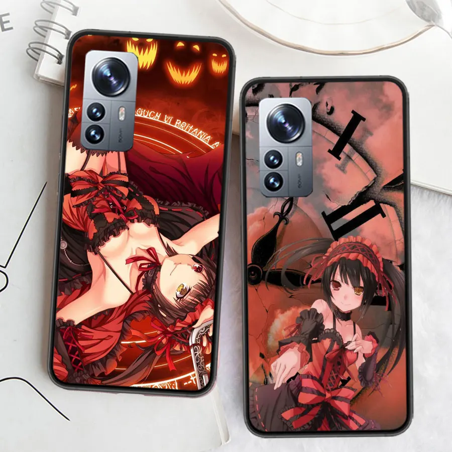 Date A Live Tokisaki Kurumi Phone Case For Xiaomi Poco X7 X6 X5 X4 X3 GT NFC M4 M5 Pro 5G M3 Mi F6 F5 F4 F3 F2 F1 Capa Coque TPU