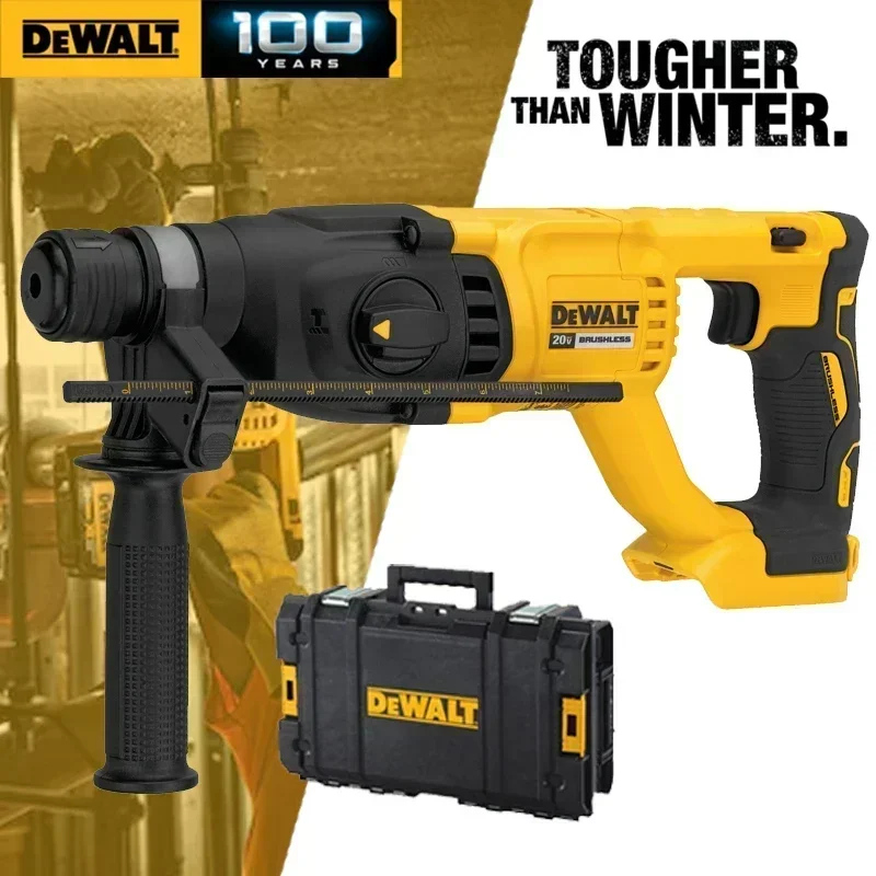 DEWALT DCH133 Rotary Hammer Drill Bare Tool 20V MAX XR Brushless Rechargeable Cordless Compact Impact Drill Power Tools DCH133B