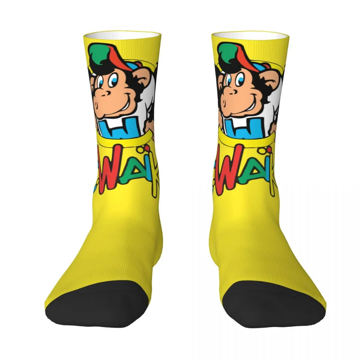 3D printing cosy Unisex Socks,Hip Hop Lc Waikiki Monkey Essential Interesting Four Seasons Socks image 3