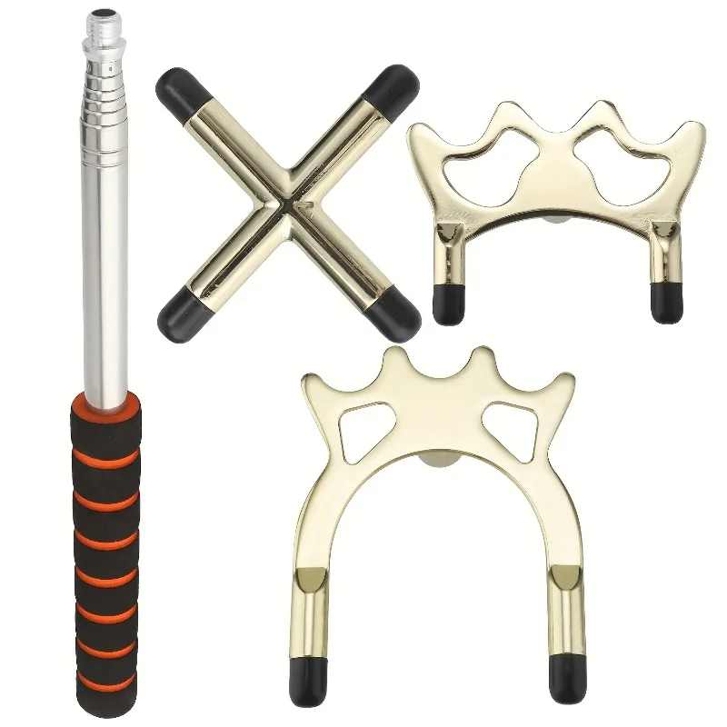 

Масштабируемый мост для бильярдного клуба со съемной латунной мостовой головкой из трех частей, аксессуары для бильярдного клуба