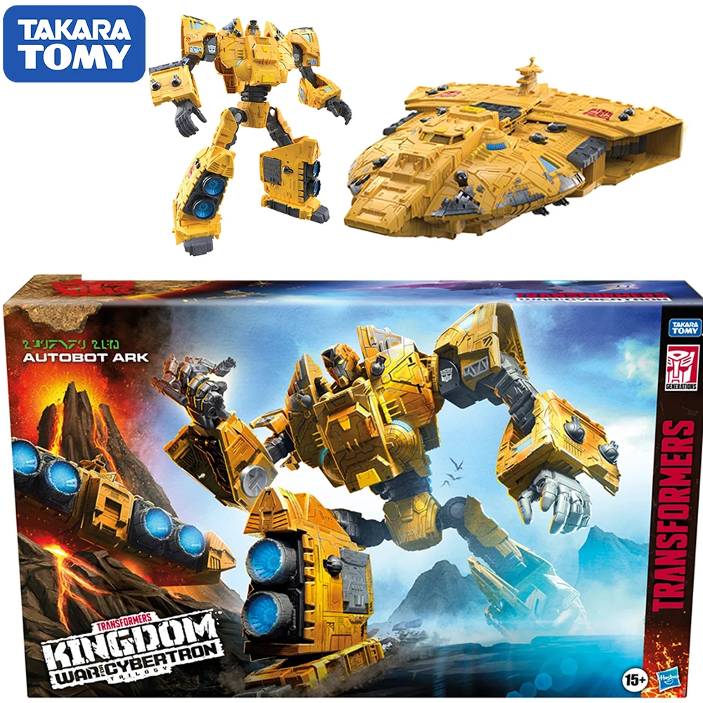 

In Stock Takara Tomy Transformers War for Cybertron: Kingdom Wfc-K30 Autobot Ark Titan Class Action Figure Model Toys Gifts