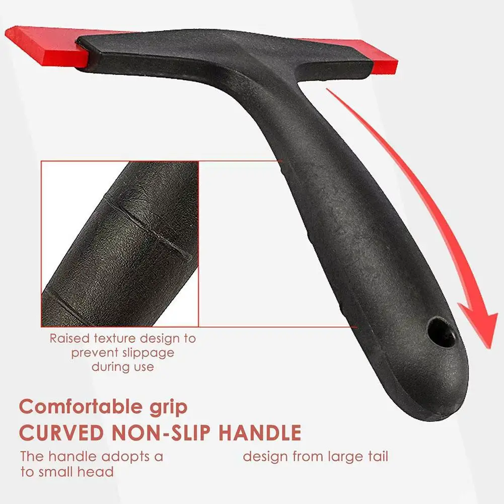 

Rubber Squeegee Tile Filling Cleaning Scraper Shovel Grout for Tiling Fixing Car Film Glass Snow Ice Trowel Remover N7Z4