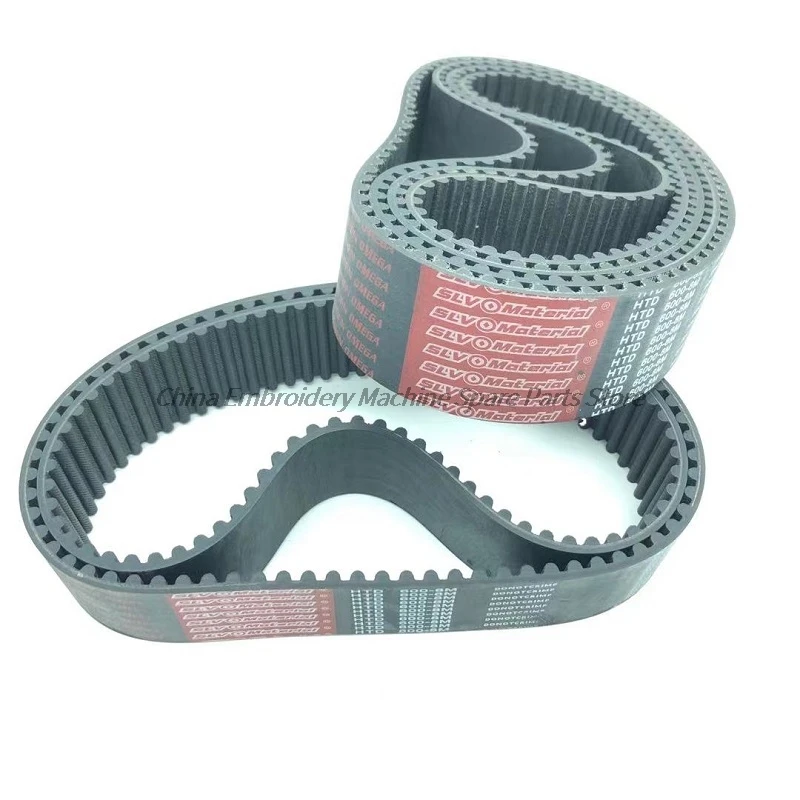 1PCS 8m*600*30 8m*600*35 8m*600*40 Servo Motor Upper and Lower Shaft Synchronous Belt Circle-Arc Tooth 8m Coarse Motor Belt