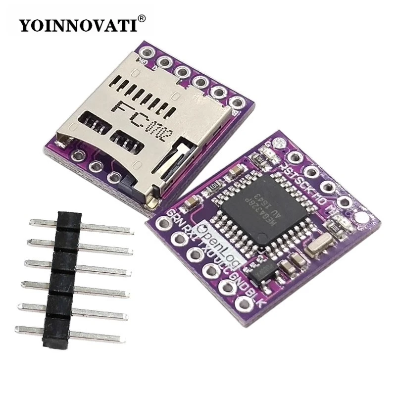 GY- Openlog Serial Data Logger Open Source Data Recorder ATmega328 Support Micro SD for Arduino