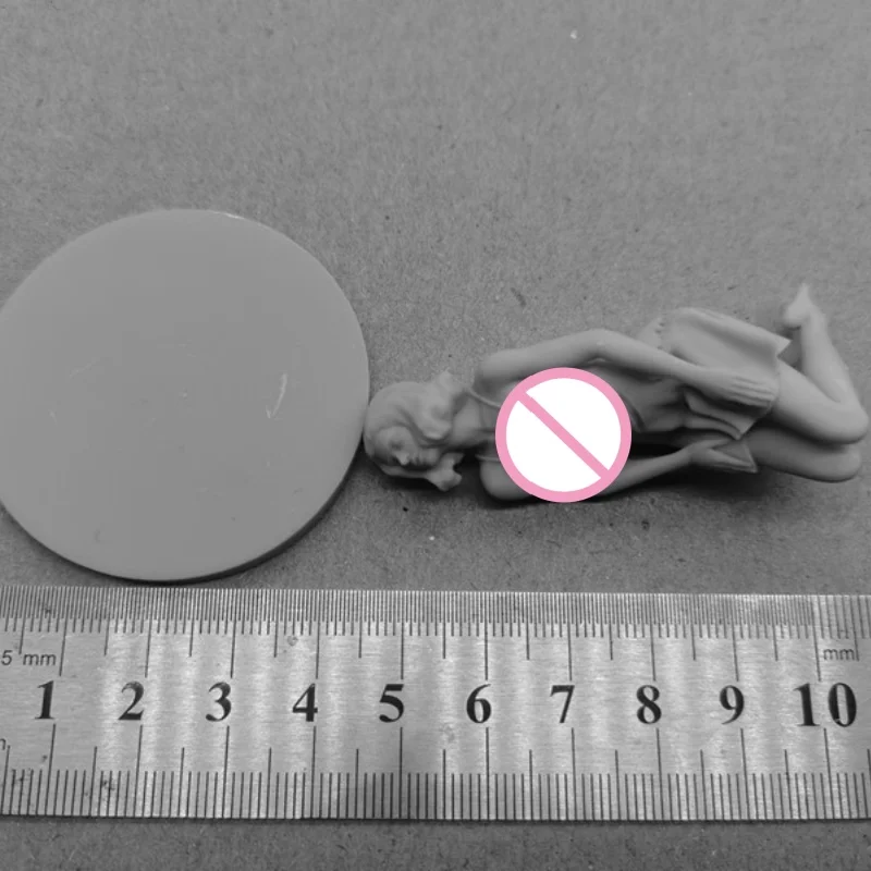 รูปเรซิ่น 1/24 Scale King Kong สาวฉากประกอบชุดประกอบและ Unpainted รูปปั้นของเล่น