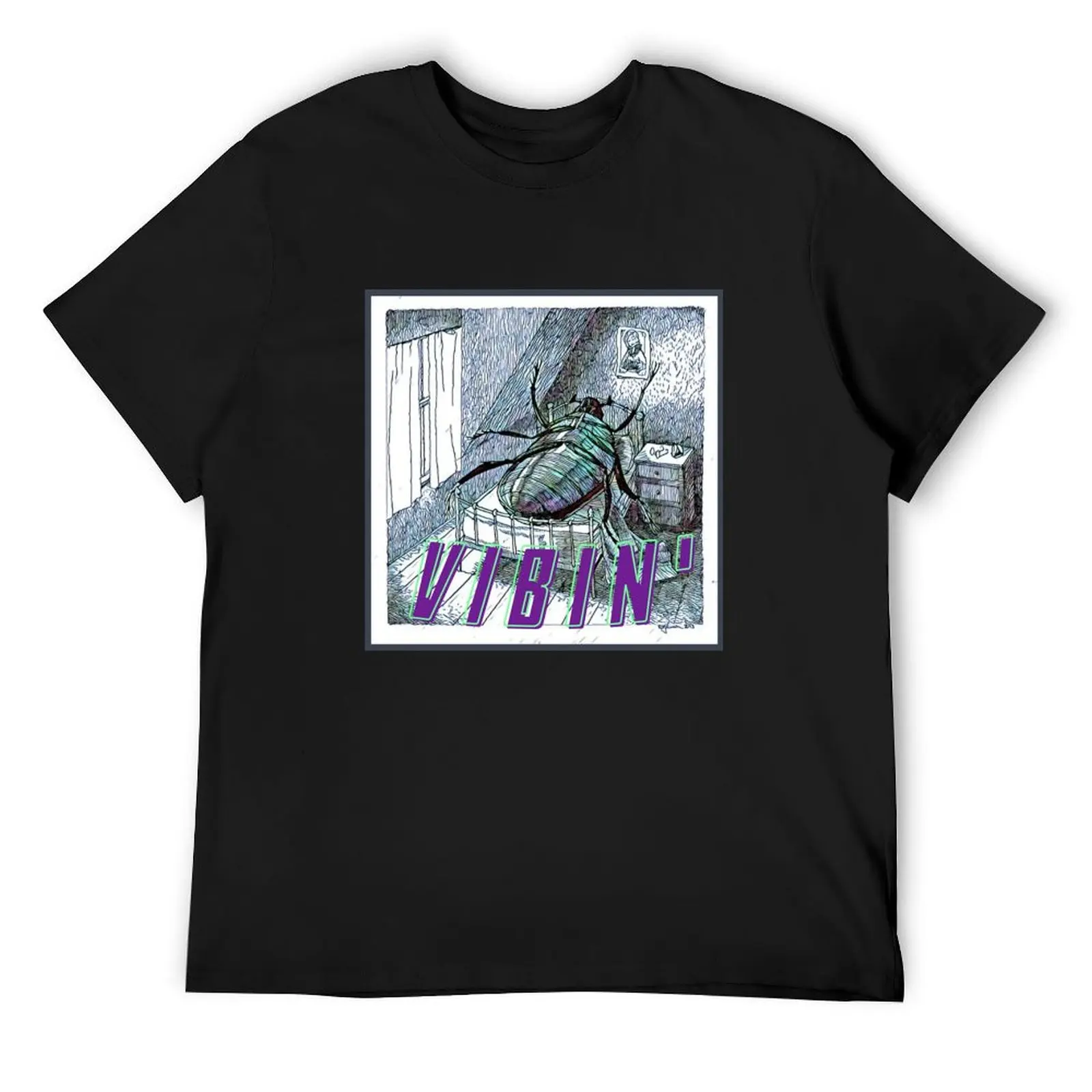 Gregor Samsa vibin T-Shirt quick-drying shirts graphic tees plain anime shirts men