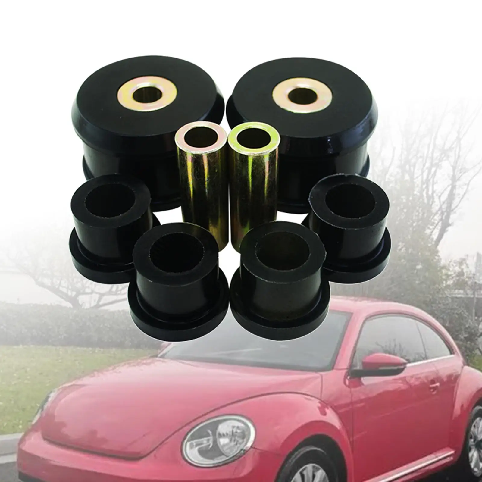 

4 Pieces Front Control Arm Bushing Kit Accessories for VW Beetle MK4