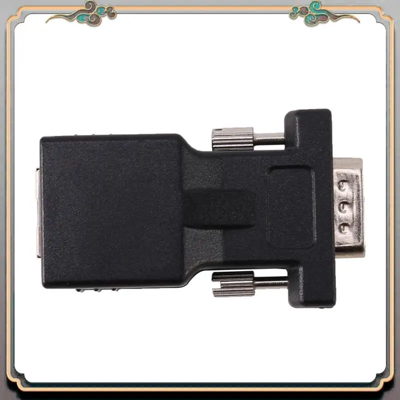A46M-5X VGA Extender Male To LAN CAT5 CAT6 RJ45 Network Cable Adapter