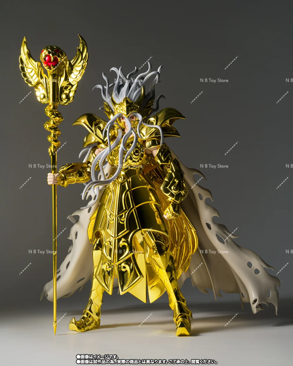 100% Original Bandai Saint Seiya Last Dimension Ophiuchus Odysseus โทรศัพท์มือถืออะนิเมะคอลเลกชัน Action Figures ของเล่น