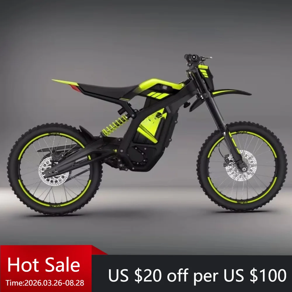 Tc  SWM Benson Ex2 Pro 72V 40AH 3-speed 19-inch dirt Ebike central motor 2025 front and rear brakes electric dirt bike