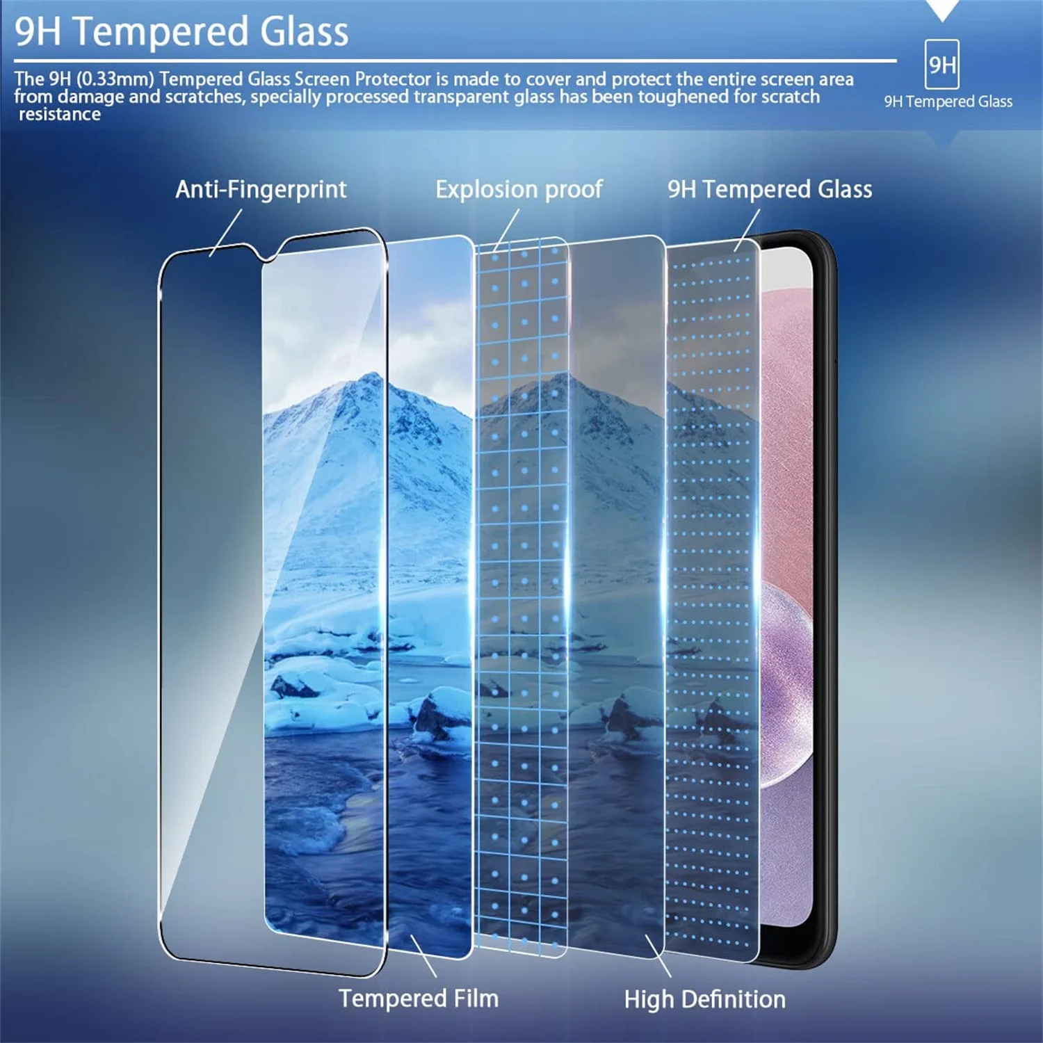 2/4PCS For Cubot Note 21 Tempered Glass Protective ON Cubot Note 50 40 30 21 Screen Protector For X70 P80 P60 Tempered Glass