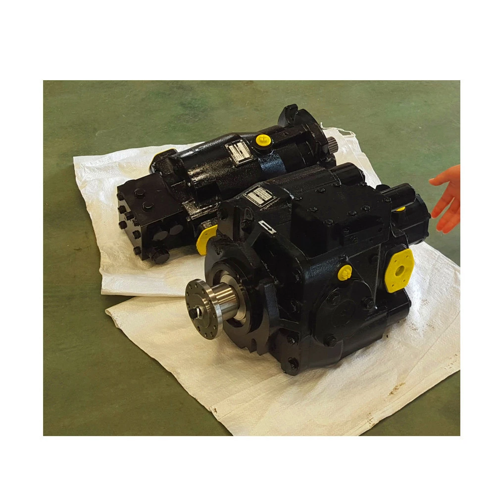 High pressure hydraulic pumps for concrete mixer