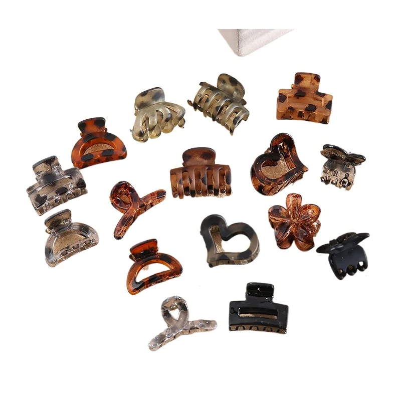 

Multi-shape Cute Small Grab Clip Matte Bangs Broken Fresh Sweet Hair Clip Top of The Head and Side Decorative Portable Girl Gift