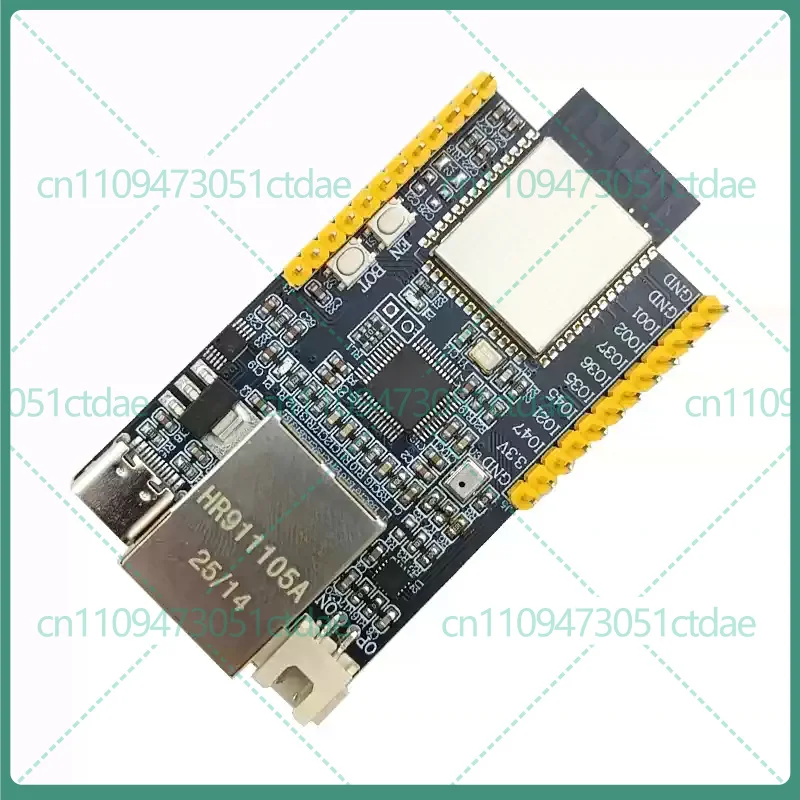 1-2pcs For ESP32-S3-WROOM-1 Development Board AI Voice Module W5500 Ethernet WiFi BLE RJ45 Network Function Board