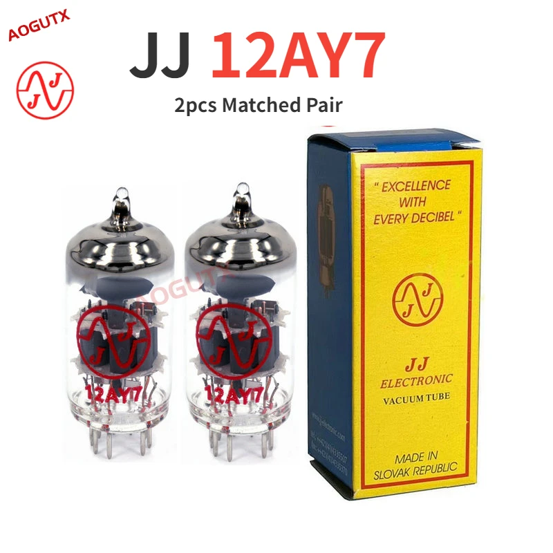 

JJ 12AY7 Vacuum Tube Replace EL84 6N14Pn 6BQ5 6072 Can Replace The Same Model In Russia Factory Test and Match Signal Tube