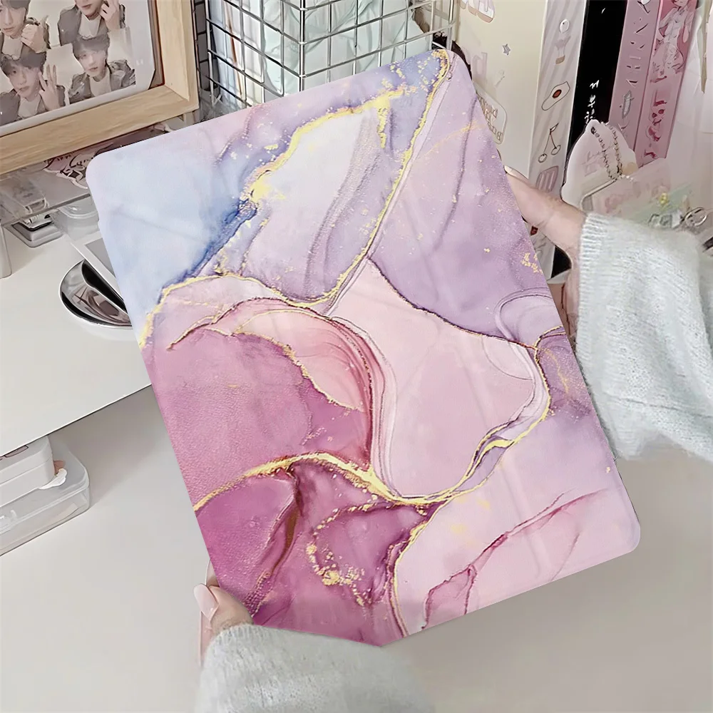 Marble Pattern Case For iPad 10.9 Gen 10th 11th 2025 Case iPad 10.2 9/8/7th Gen Mini 7 6 Air 5 4 3 2 1 9.7 2018 2017 Cases Cover