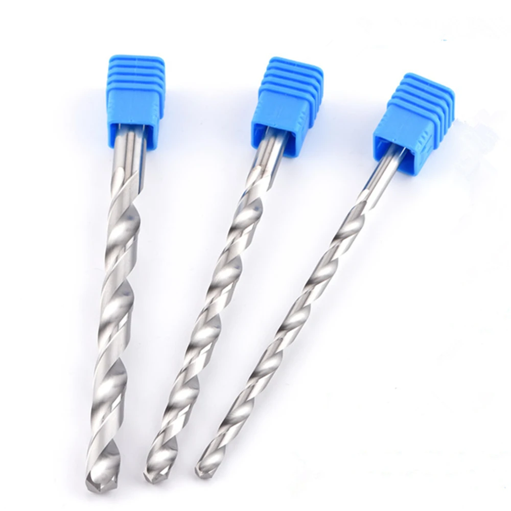 Tungsten steel drill bit 1Pc 2.0-9.0mmx80 HRC50/55/65 Solid Carbide Drill Bits Twist Drill Bit For For Hard Alloy Stainless Tool