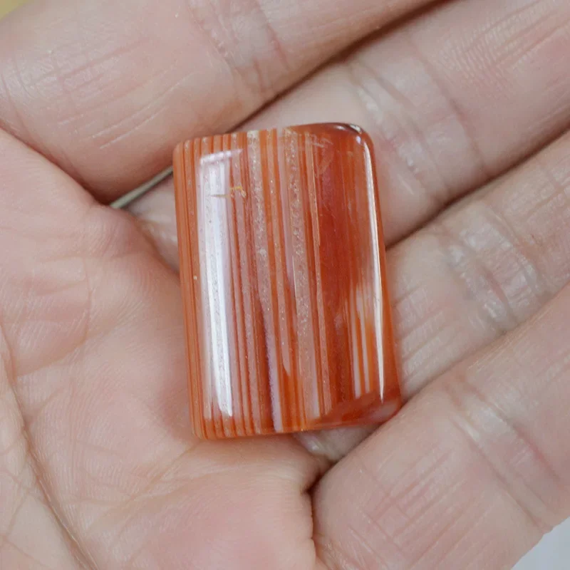 4ps 30x20mm agate spacer beads rectangular brown natural stone loose beads, used for jewelry making DIY bracelet earrings supply