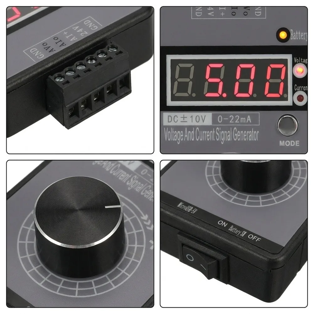 Compact Analog Output Generator with Factory Default 0-10V and 0-20mA Settings Plus Customizable Cycle Tuning Capability