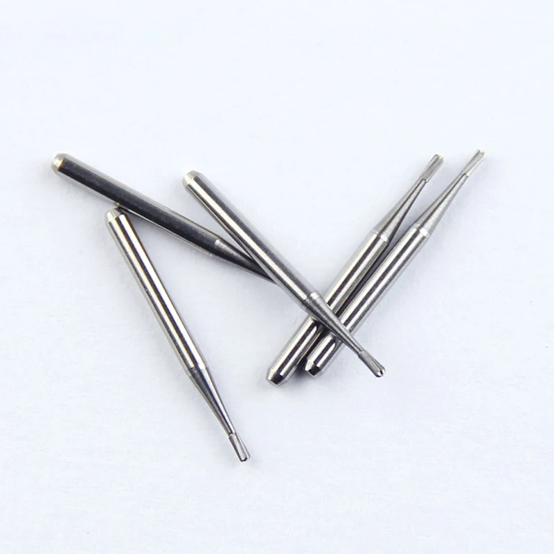 5pcs/Lot Dental Tungsten Carbide Burs FG330 Round Cylinder Cross Cut for Cutting of Crown High Speed Dentistry Grinding Tools