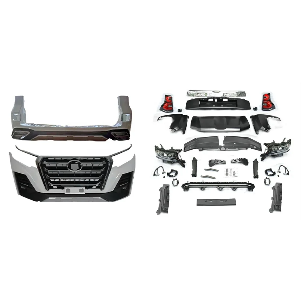 Car Modification Parts Suitable For Land Cruiser FJ150 Prado 2010-2021 Upgrade toyo-ta Prado facelift kit fj150