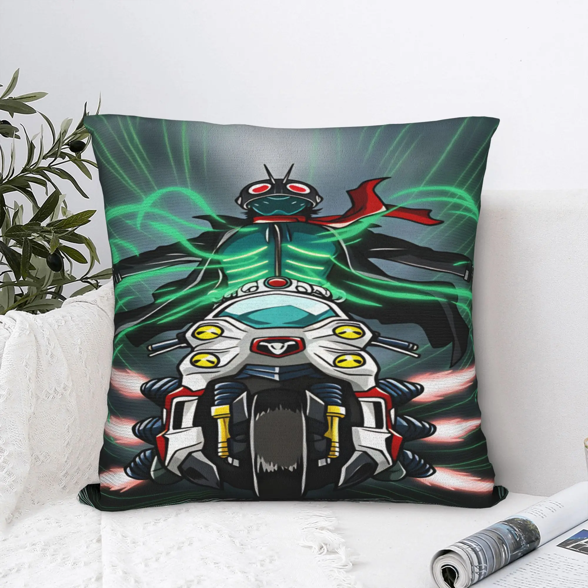 Kamen Riders Pillow Case  Morden Pillow Cover Custom Pillowcases For Sofa Home Decor