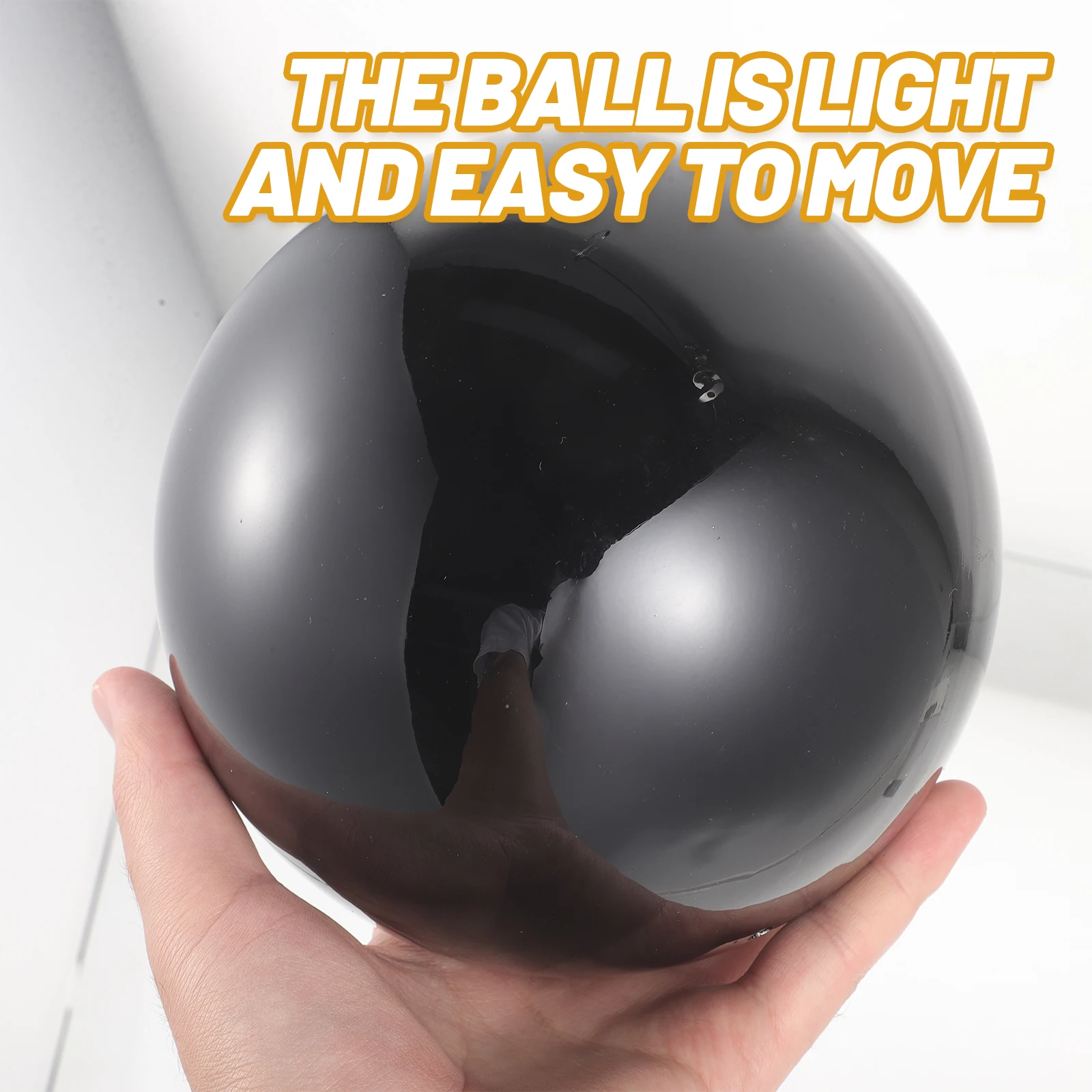 

Mirror Reflective Ball Purple Garden Balls Stainless Steel Gazing Globe Polished Decorative Statue DIY Party Festival