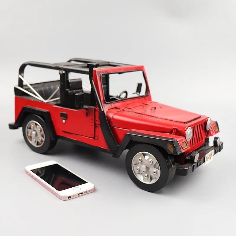 Eep Model Jeep Imitation Wrangler Retro Jeep Collectibles Display Nostalgic Living Room Decoration Gifts To Children