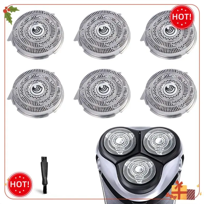 ABLE-شفرات رأس ماكينة الحلاقة قطع غيار فضية لـ Norelco HQ9 HQ9070 HQ9080 HQ8240/8260 PT920 8140XL 8150XL 8170XL