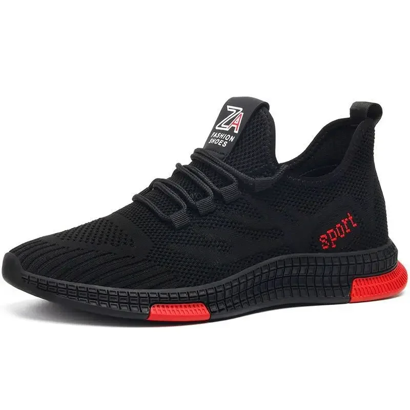 Fashion Men Sneakers Mesh Casual Shoes Lac-up Men Shoes Lightweight Vulcanize Shoes Walking Sneakers Zapatillas Hombre