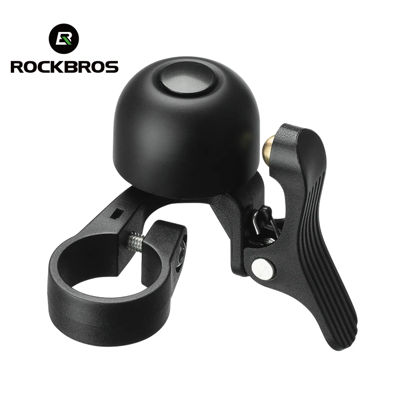 ROCKBROS Bike Bell Horn Handlebar MTB Road Cycling Call Alloy Ring Crisp Sound Warning Alarm For Safety Bicycle Accessories