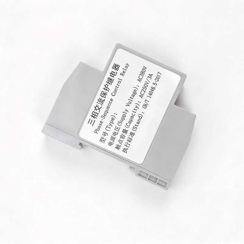 For XJ12 Three Phase AC Protection Relay Phase Sequence Protector Elevator Replacement Part