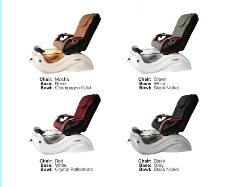 Pedicure Chair Luxury Pipeless Whirlpool Foot Spa Massage Manicure Pedicure Chair Nail Salon Equipment Electric Pedicure Chair