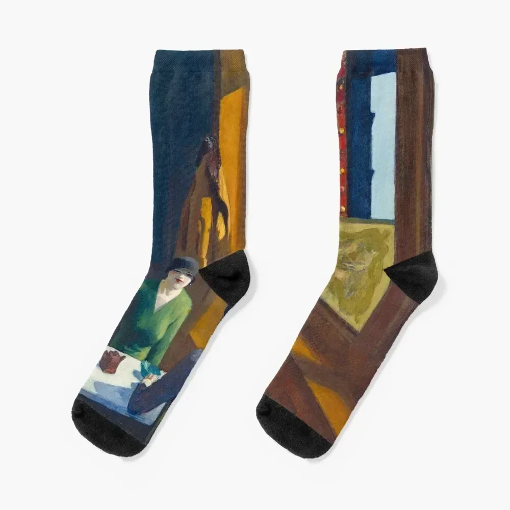 

Chop Suey by Edward Hopper Socks Toe sports tennis Stockings man Luxury Woman Socks Men's