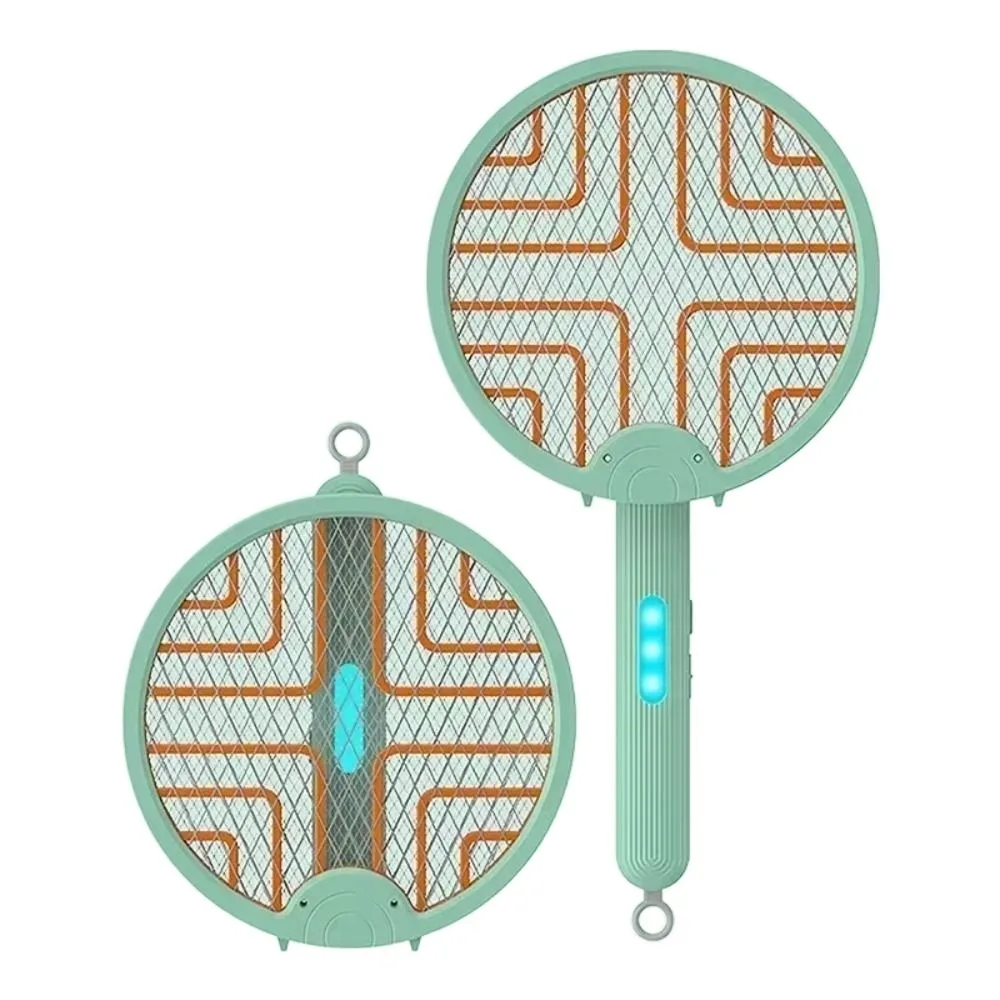 

Foldable Electric Mosquito Killer 2 in 1 USB Rechargeable Mosquito Racket Insect Killer Portable Safety Fly Swatter Trap