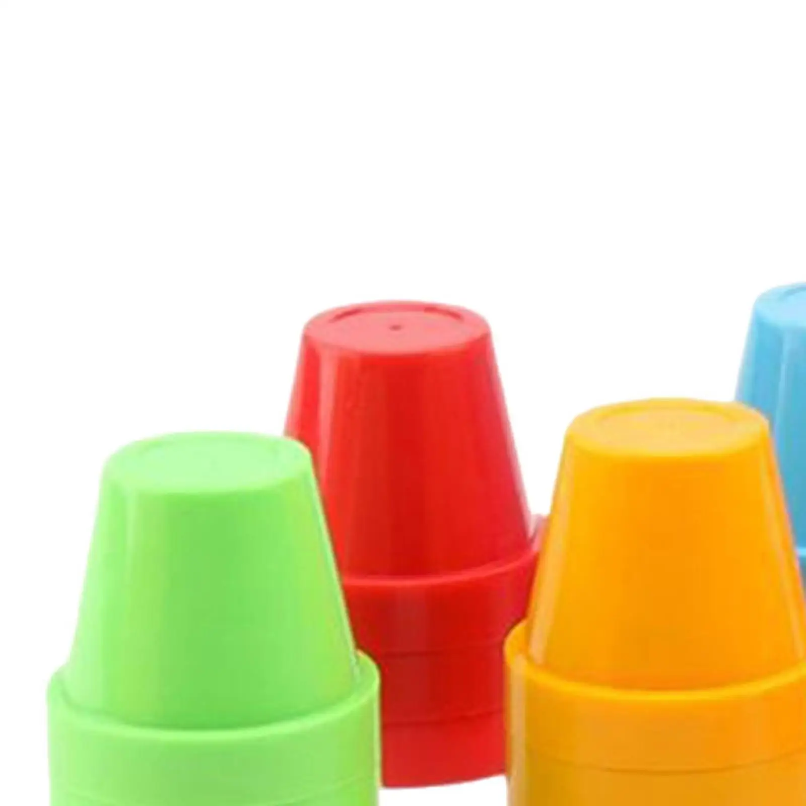 Tasse à empiler pour bébé de 0 à 3 ans, 24 pièces, reconnaissance des couleurs Montessori, capacité pratique, tasses empilables, jouets de tri