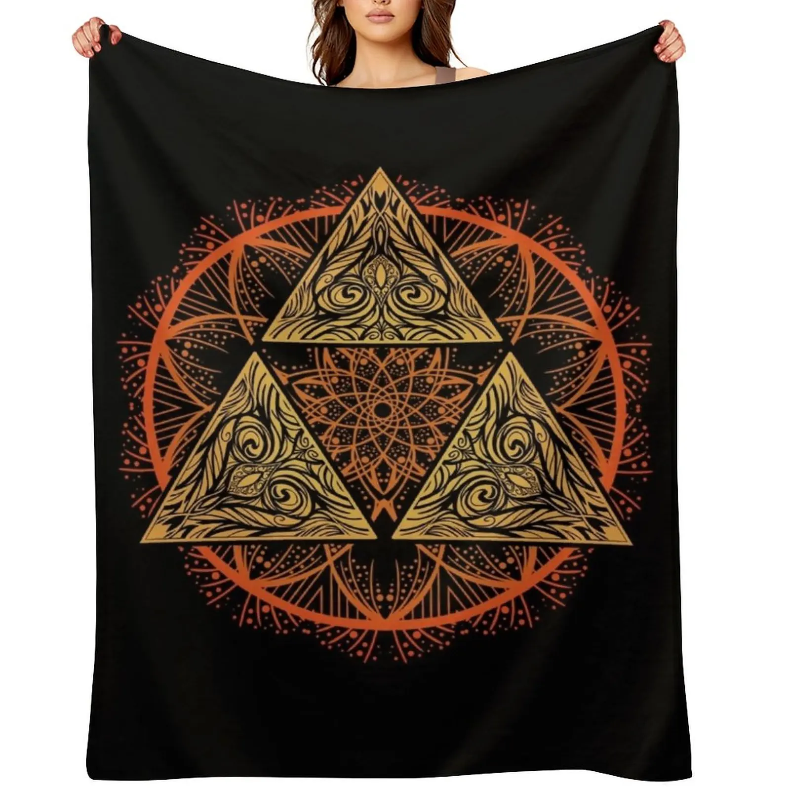 

Mandalaforce Throw Blanket Furrys Heavy cosplay anime anime Blankets