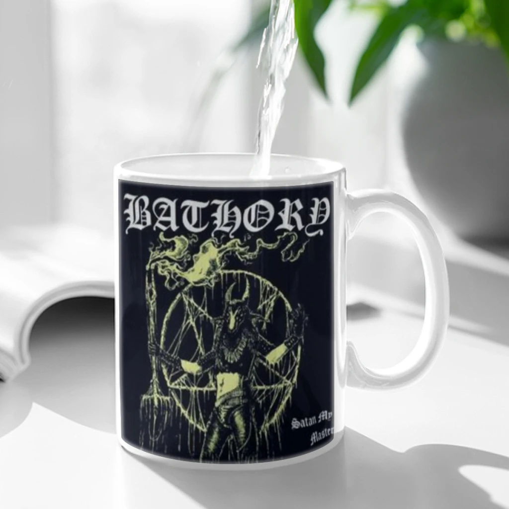 Bathory Quorthon Retro Heavy Metal Music Band Singer  Coffee Mug Custom Tea Cup Black Milk Beer Mugs Lovers Friends Gifts