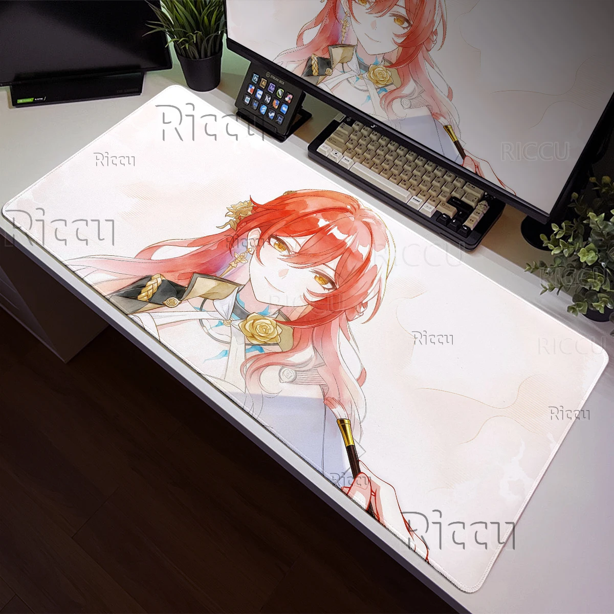 HD Printing SP Himeko Pretty Mousepads Antiskid Durable Thick Gaming Mouse Pad Carpet Honkai Star Rail Anime Gaming Office Decor
