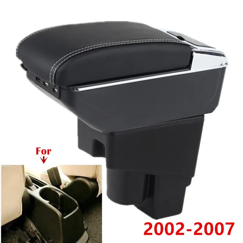 Caixa de apoio de braço para Honda Jazz, para Honda Fit Jazz 1, apoio de braço para carro 2002 2003 2004 2005 2006 2007, caixa de armazenamento, acessórios de carro para adaptação.