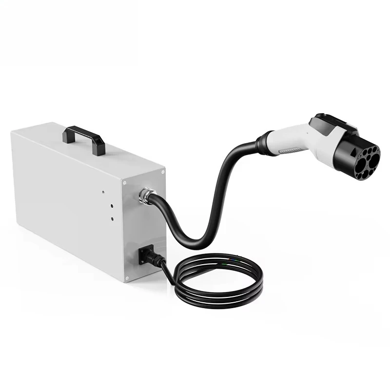 

Customized 7KW DC Portable EV Charger GBT Mobile Movable Electric Vehicle Charging Station